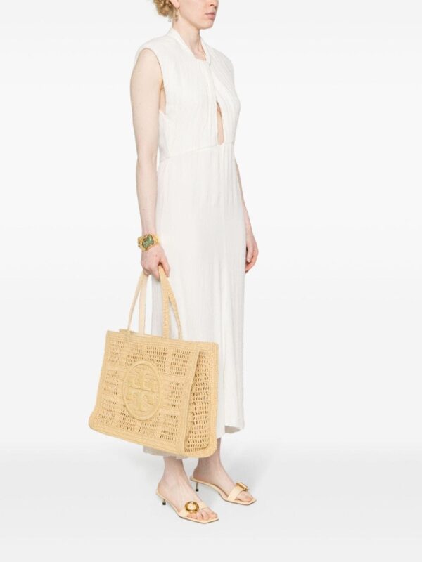 Tory Burch large Ella crochet tote bag - Image 2