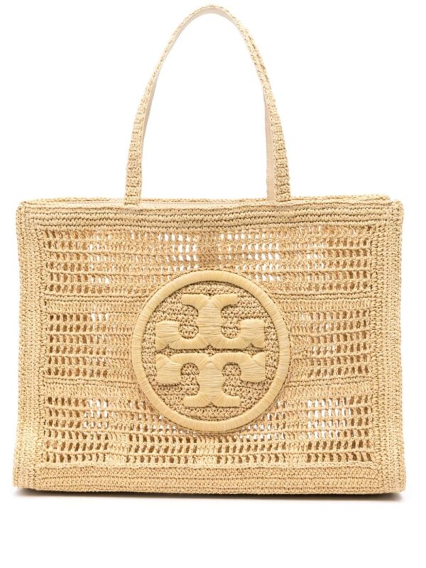 Tory Burch large Ella crochet tote bag