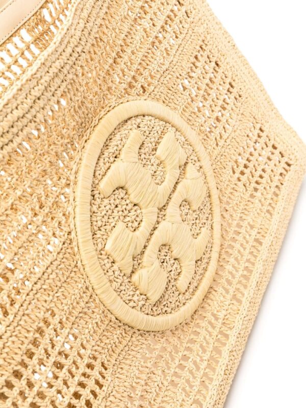 Tory Burch large Ella crochet tote bag - Image 4