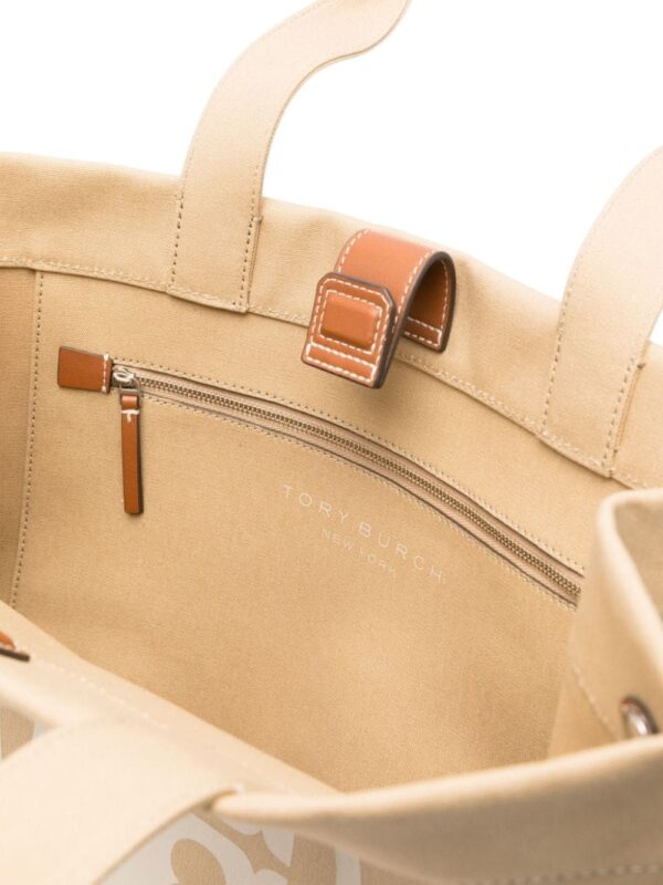 Tory Burch Ella canvas tote bag - Image 5