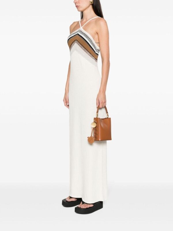 Stella McCartney logo-charm faux-leather bucket bag - Image 2