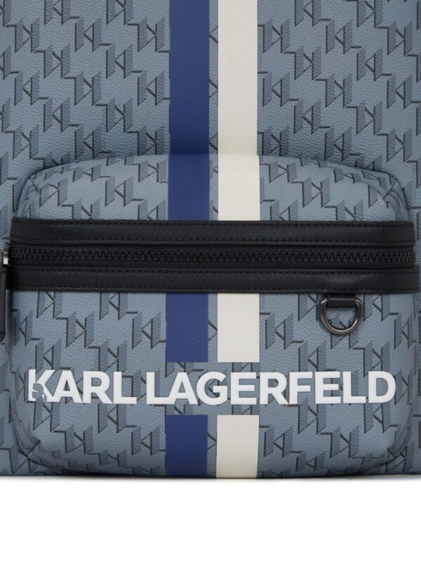 Karl Lagerfeld K/Monogram-print backpack - Image 4