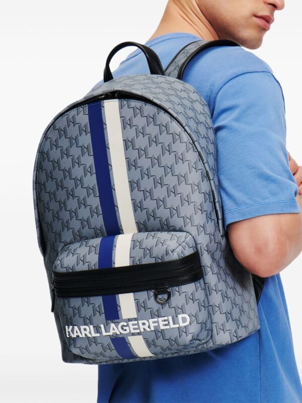 Karl Lagerfeld K/Monogram-print backpack - Image 2