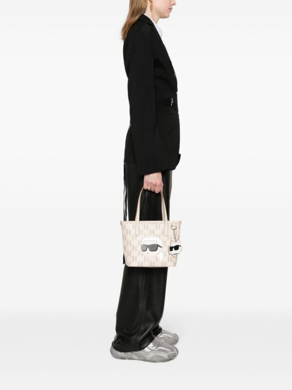 Karl Lagerfeld small K/Ikonik 2.0 tote bag - Image 2