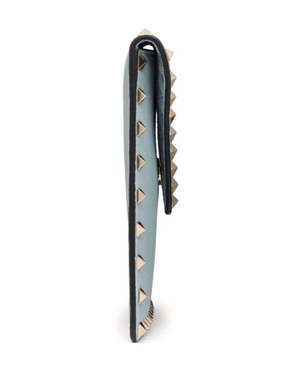 Valentino Garavani Rockstud leather clutch bag - Image 5