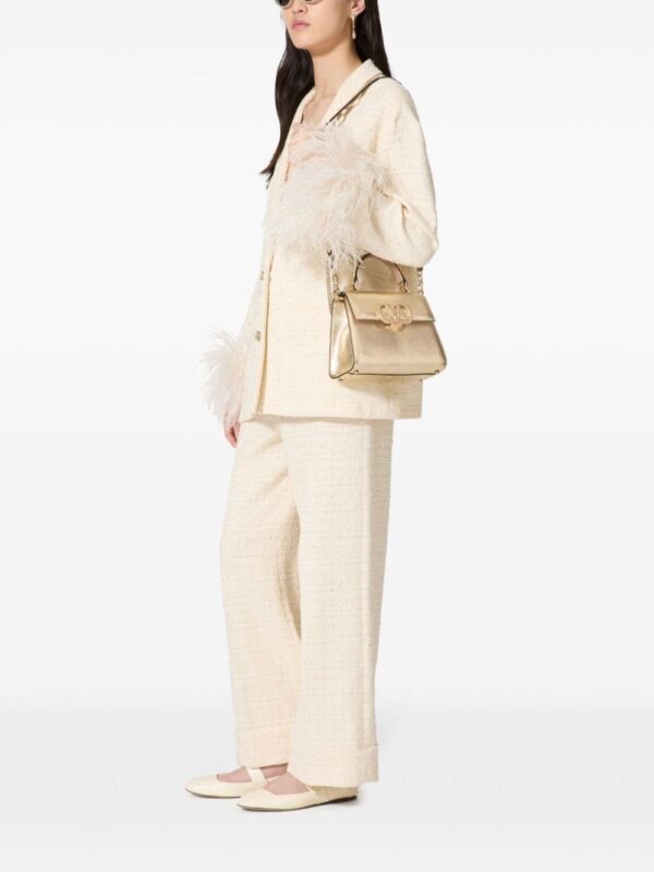 Valentino Garavani mini VSling metallic tote bag - Image 2