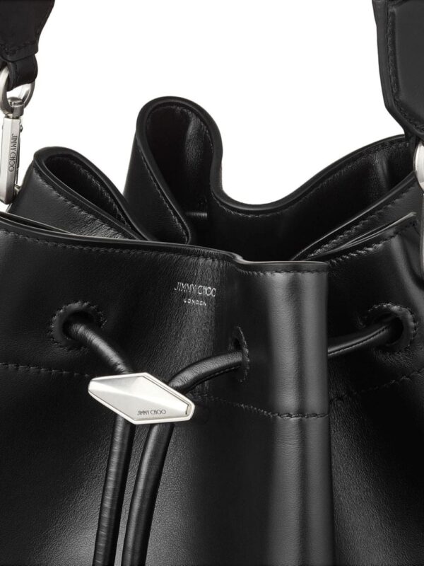 Jimmy Choo Cinch L leather bucket bag - Image 4