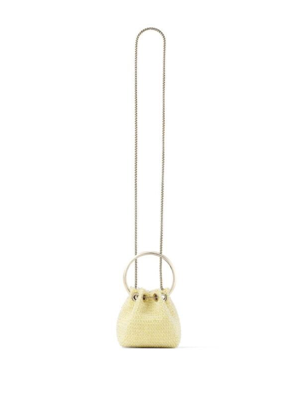 Jimmy Choo Micro Bon Bon beaded tote bag - Image 2