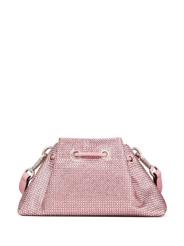 Jimmy Choo Bon Bon crystal-embellished shoulder bag - Image 2
