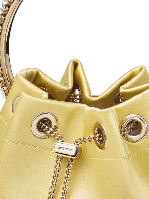 Jimmy Choo Bon Bon satin tote bag - Image 5