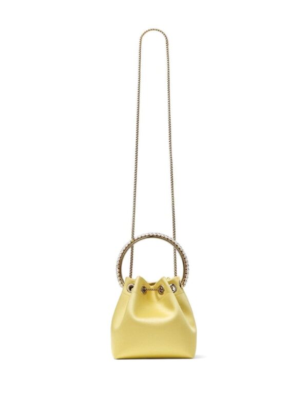 Jimmy Choo Bon Bon satin tote bag - Image 2