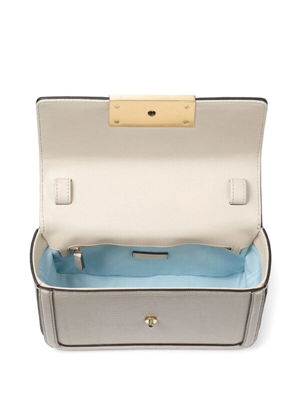 Jimmy Choo Diamond leather handbag - Image 4