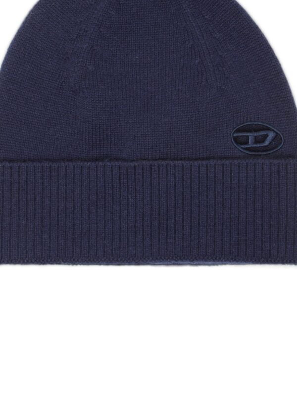 Diesel Oval D-patch wool-cashmere beanie - Image 3