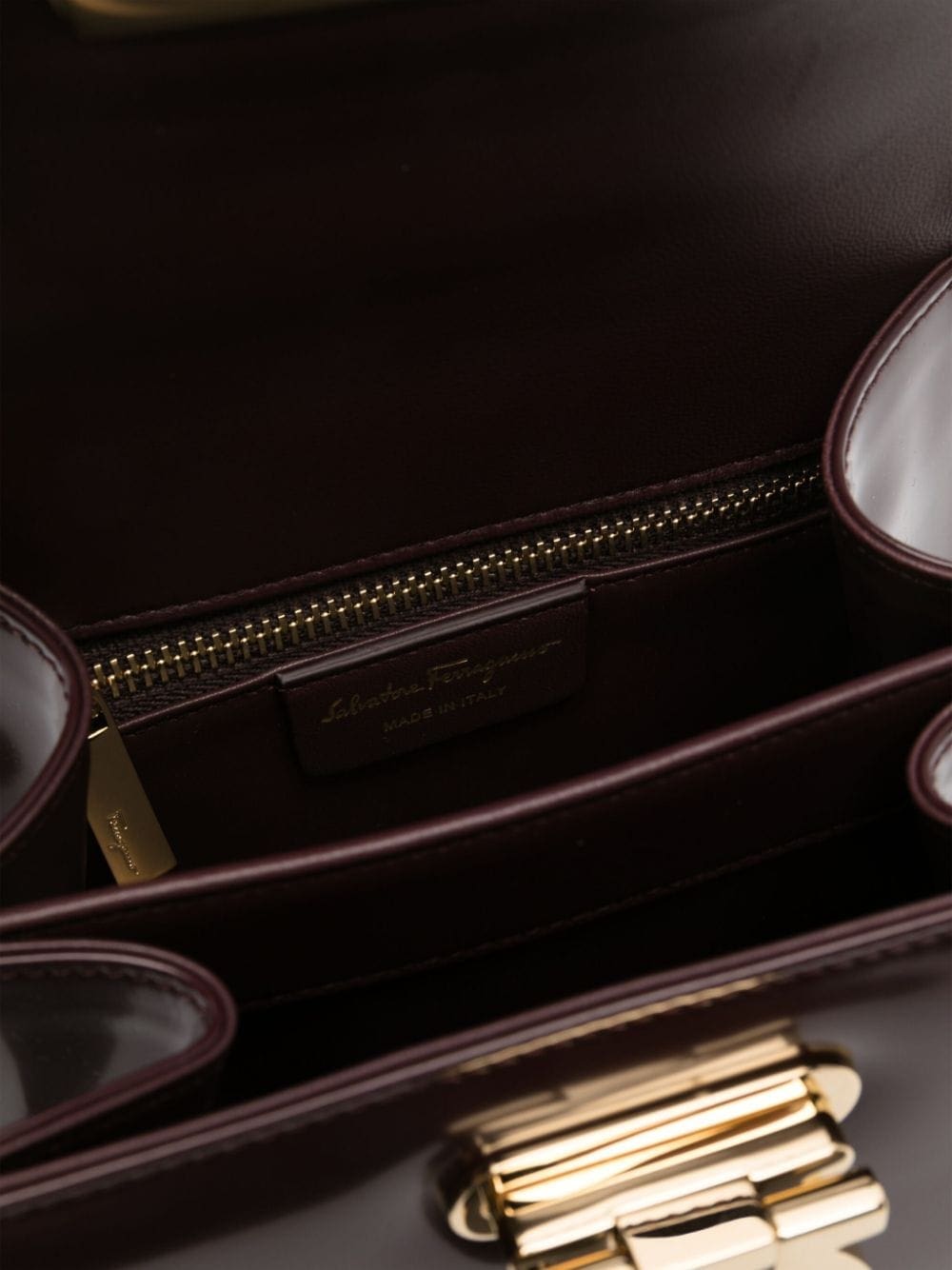 Ferragamo small Iconic leather tote bag - Image 5