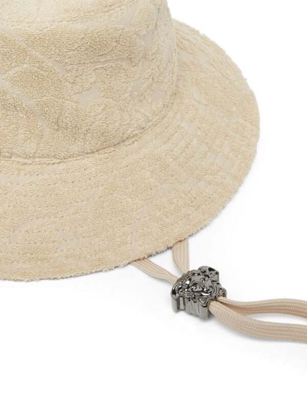 Versace Barocco towel-stitch bucket hat - Image 3