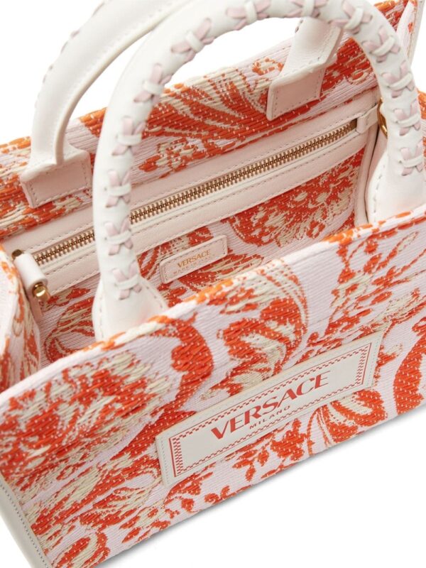 Versace small Barocco Athena tote bag - Image 5