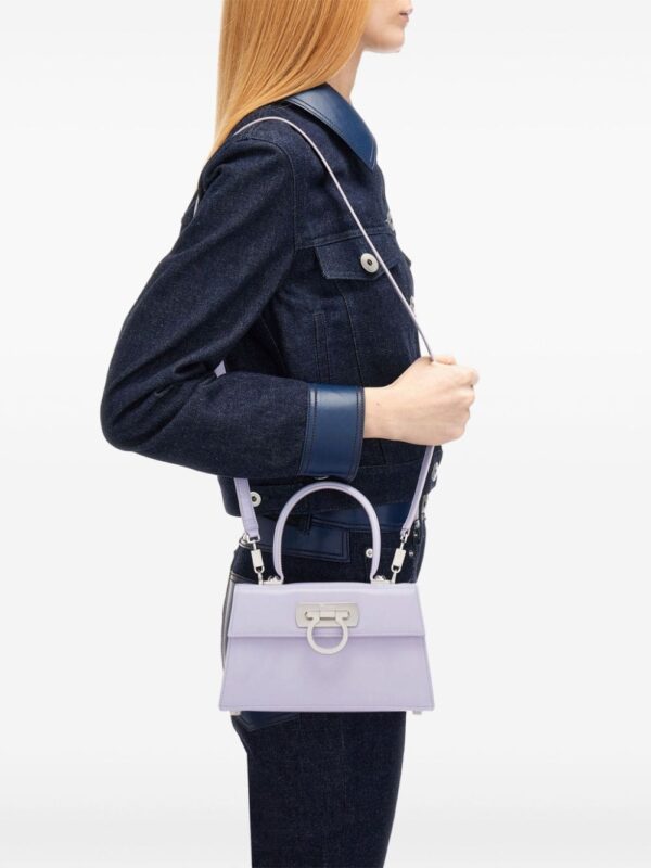 Ferragamo Iconic patent-leather tote bag - Image 2