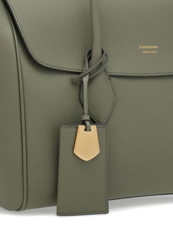 Ferragamo East-West leather tote bag - Image 5