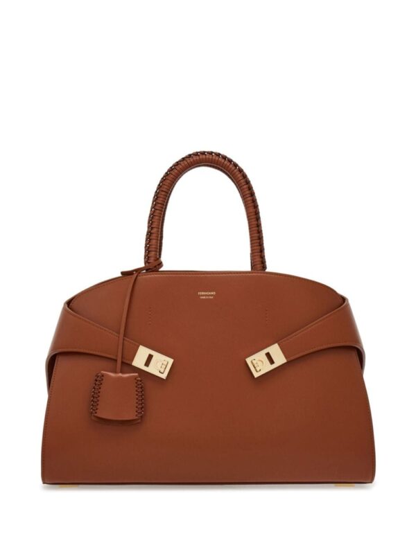 Ferragamo medium The Hug leather tote bag