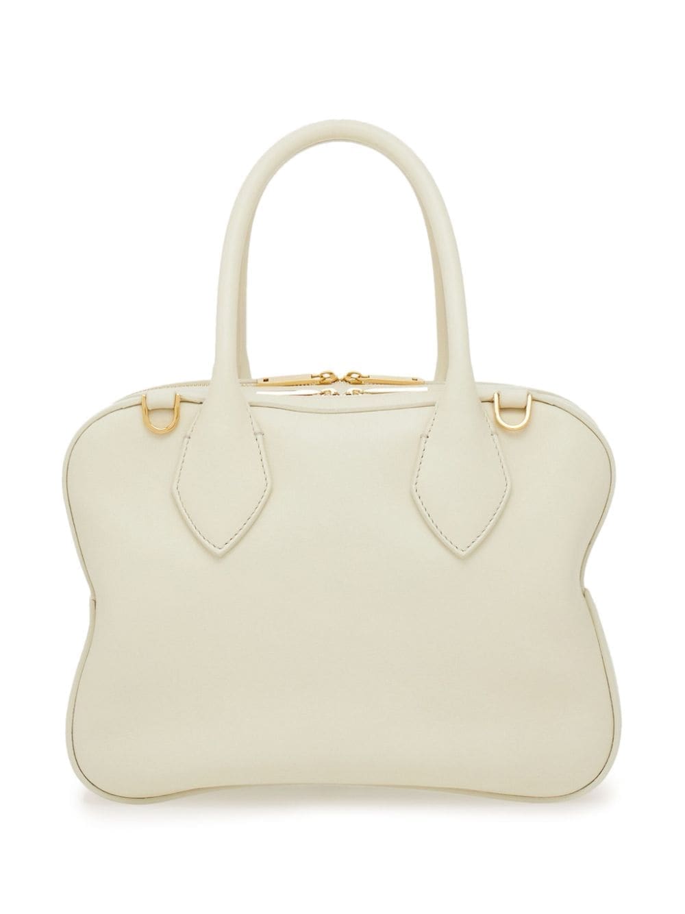 Ferragamo logo-stamp leather tote bag - Image 3