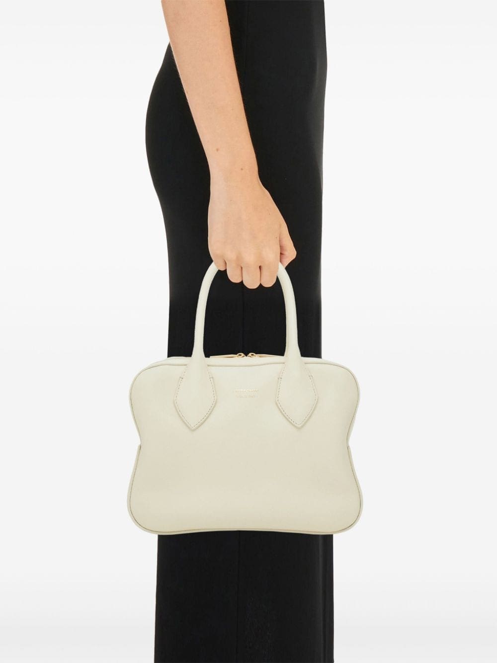 Ferragamo logo-stamp leather tote bag - Image 2