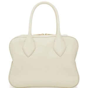 Ferragamo logo-stamp leather tote bag