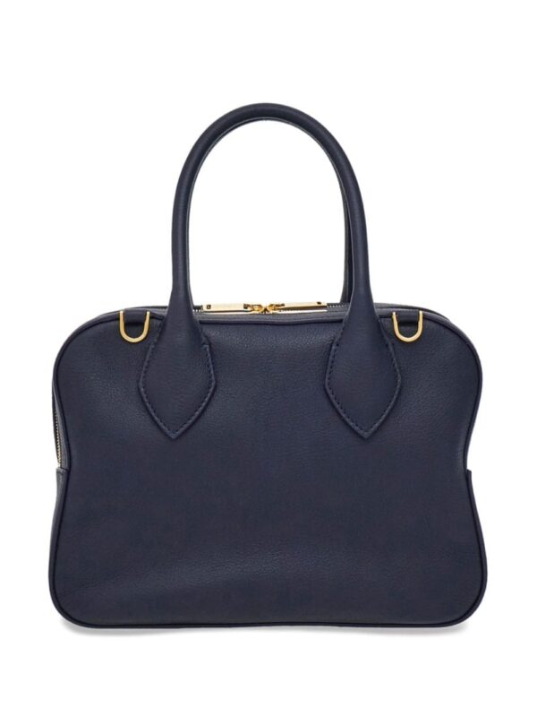 Ferragamo logo-stamp leather tote bag - Image 4