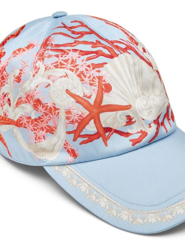 Versace Barocco Sea baseball cap - Image 3