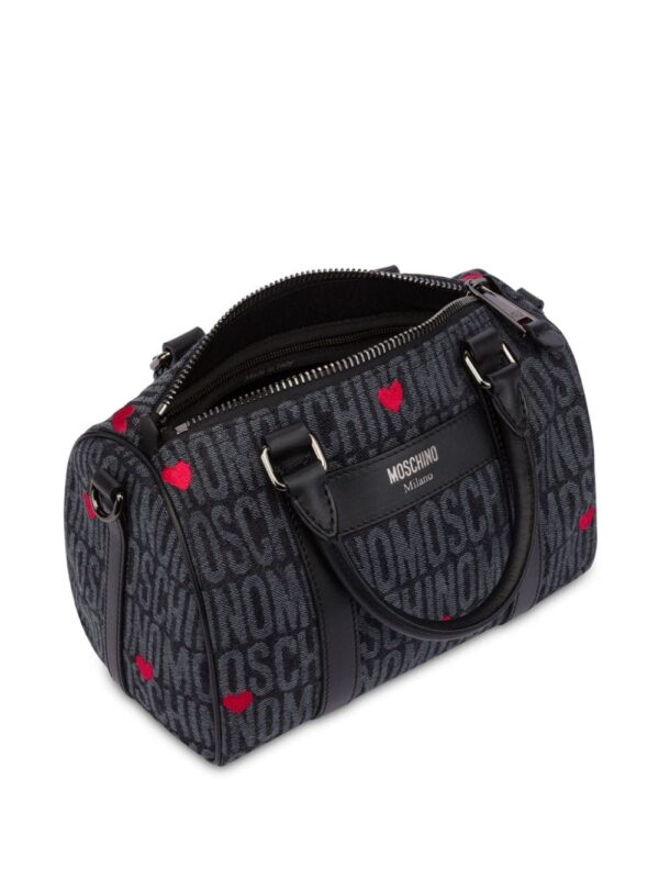 Moschino logo-print duffle bag - Image 3