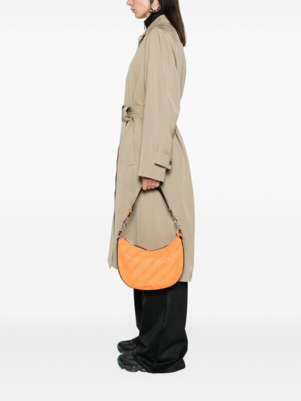 Karl Lagerfeld small Moon recycled-polyester shoulder bag - Image 2