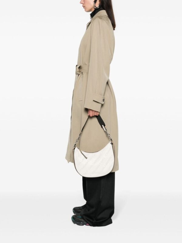 Karl Lagerfeld small Moon recycled-polyester shoulder bag - Image 2