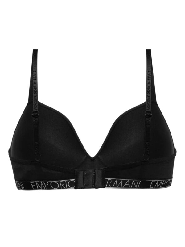 Emporio Armani  Iconic logo-underband bra - Image 2
