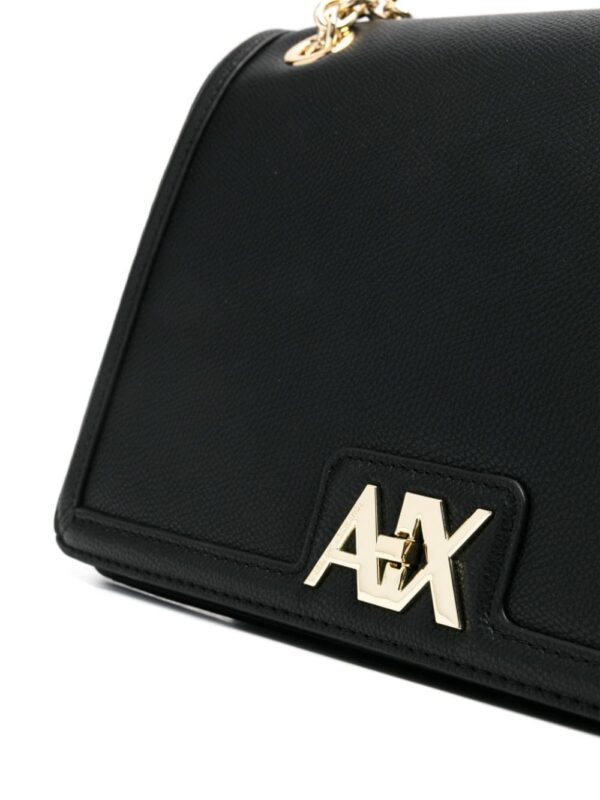 Armani Exchange logo-plaque cross body bag - Image 3