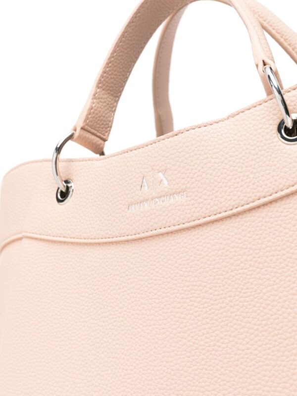 Armani Exchange logo-stamp tote bag - Image 3