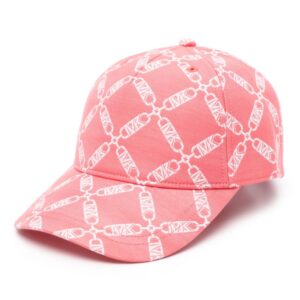 Michael Kors logo-jacquard twill cap