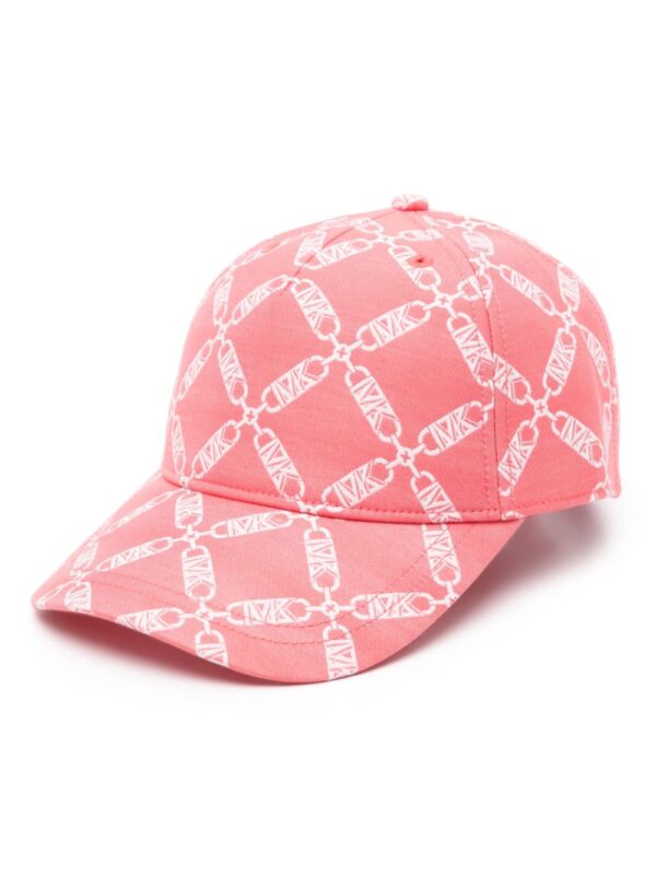 Michael Kors logo-jacquard twill cap