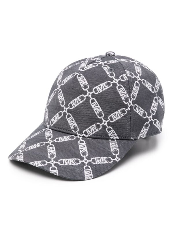 Michael Kors logo-jacquard twill cap
