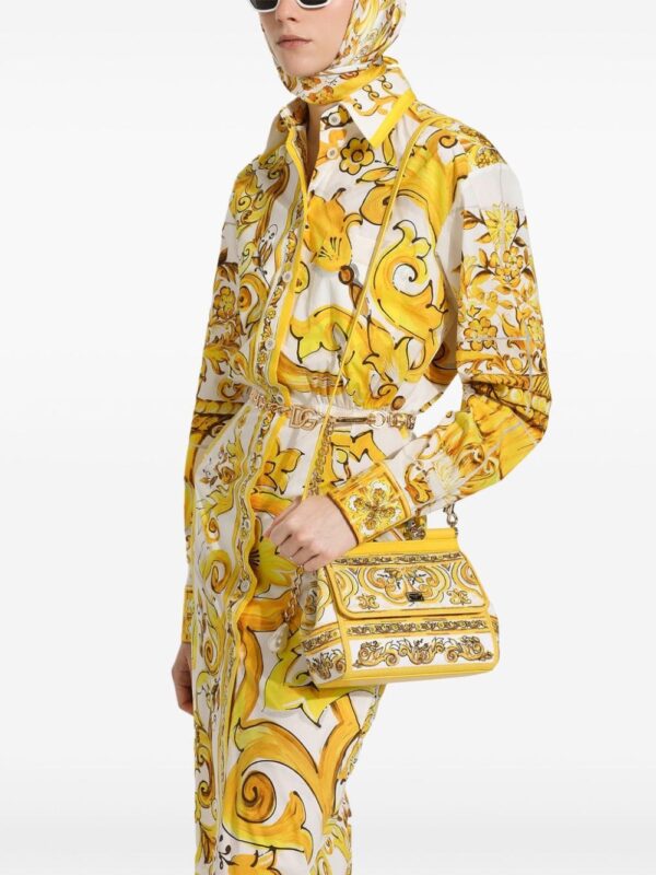 Dolce & Gabbana nedium Sicily leather tote bag - Image 3