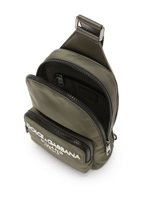 Dolce & Gabbana logo-print crossbody backpack - Image 5