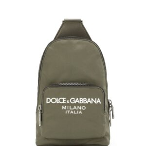 Dolce & Gabbana logo-print crossbody backpack