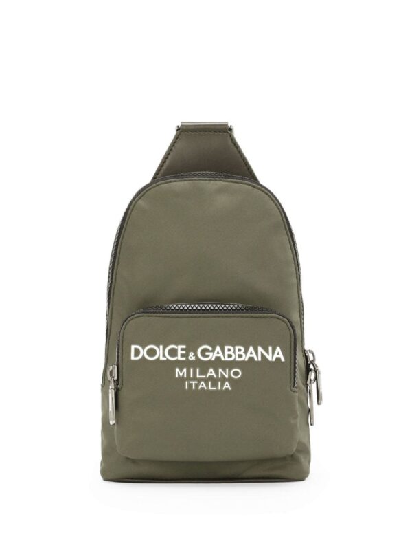 Dolce & Gabbana logo-print crossbody backpack
