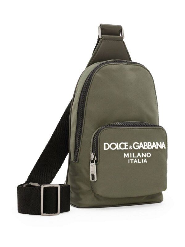 Dolce & Gabbana logo-print crossbody backpack - Image 4