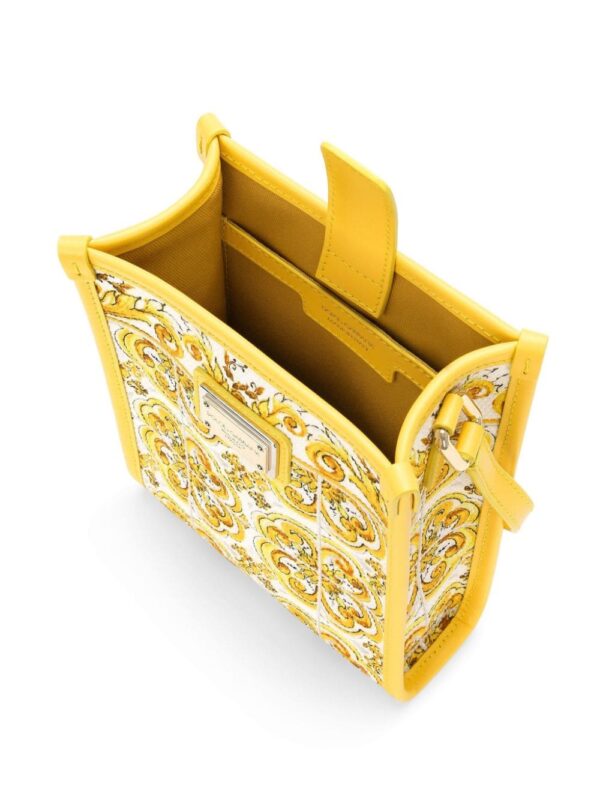 Dolce & Gabbana Majolica-print cross body bag - Image 4