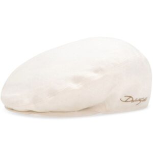 Dolce & Gabbana mélange-effect linen flat cap