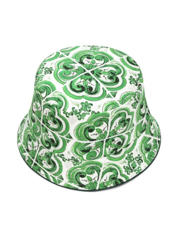Dolce & Gabbana Majolica cotton bucket hat - Image 2