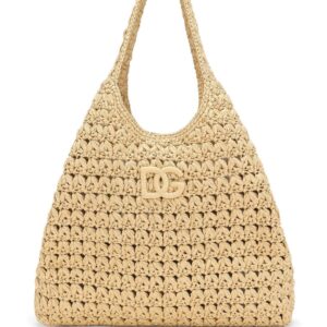 Dolce & Gabbana 3.5 raffia tote bag