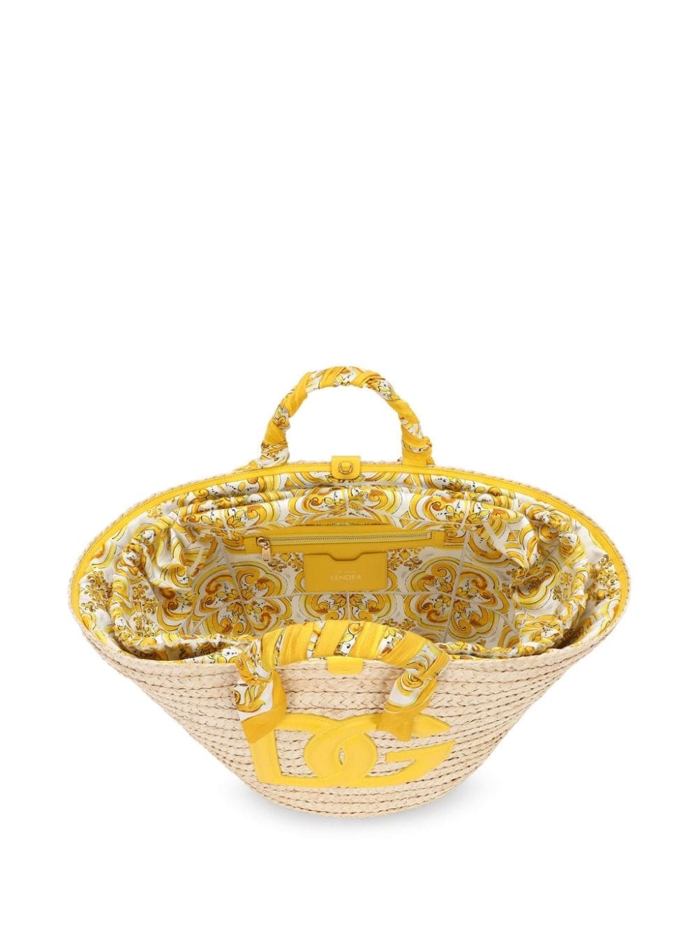 Dolce & Gabbana medium Kendra interwoven tote bag - Image 4