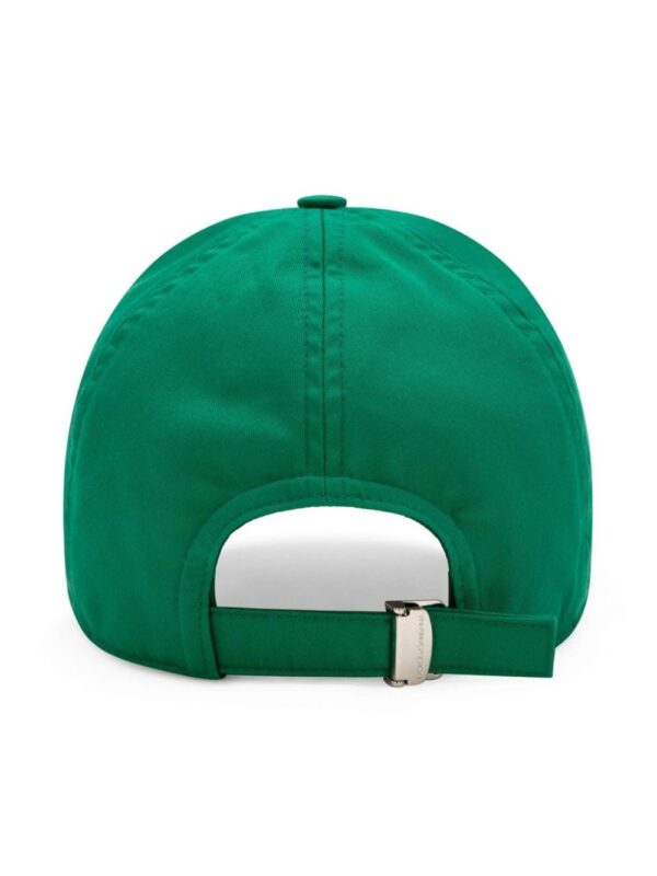 Dolce & Gabbana logo-appliqué cotton baseball cap - Image 2