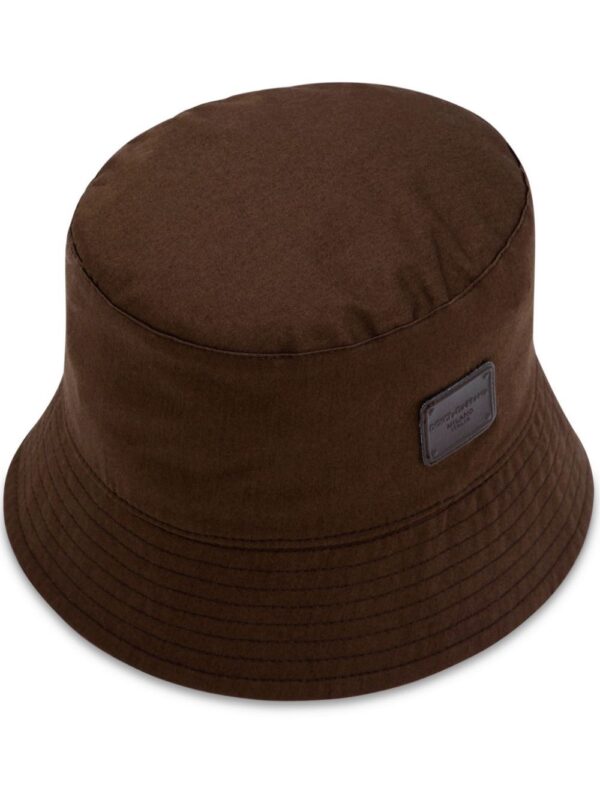 Dolce & Gabbana Drill logo-appliqué bucket hat