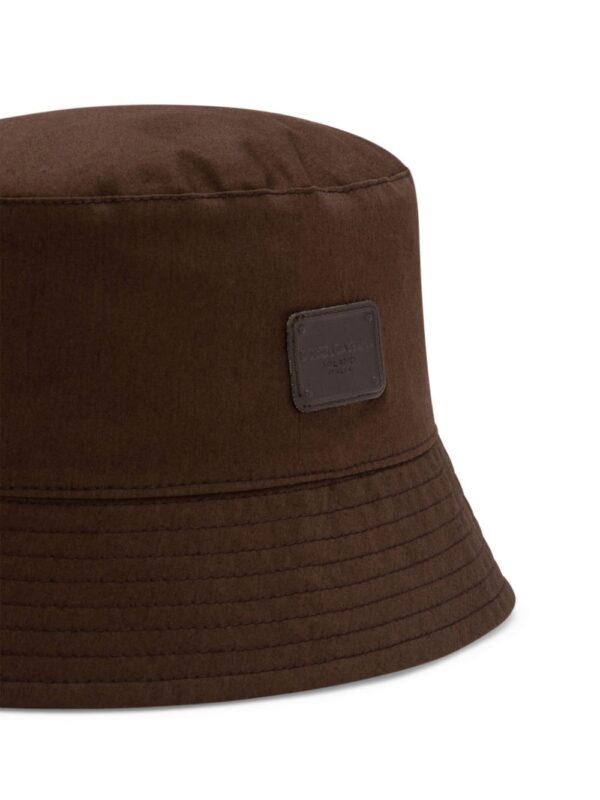 Dolce & Gabbana Drill logo-appliqué bucket hat - Image 2